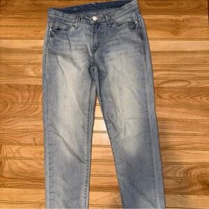 Calvin Klein Light Blue Straight Leg Jeans